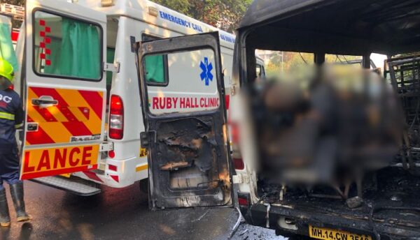 Hinjawadi Bus fire